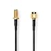 Produktbild Nedis Antennenkabel - SMA-Stecker - SMA-Buchse - Vergoldet - 50 Ohm - Einzeln geschirmt - 2.00 m - Rund - PVC - Schwarz - Label
