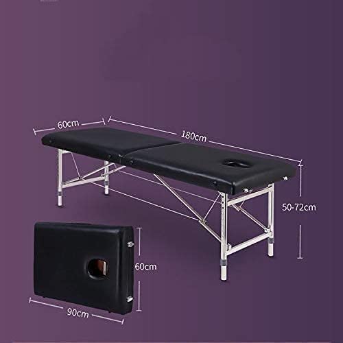 マッサージベッドおりたたみべッド施術ベッド，180*60cm軽量折りたたみ整体ベッド，美容ベッド理学療法マッサージベッド灸パターン折りたたみS＆Lマッサージベ Amazon.co.jp : マッサージベッド おりたたみべッド 施術ベッド，180