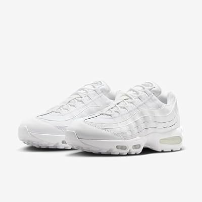 Nike Air Max 95 OG Men's Shoes (White/White/Pure Platinum/White) Size 10.5