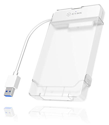 ICY BOX IB-AC703-U3 SATA III USB 3.0 White miniatura 2