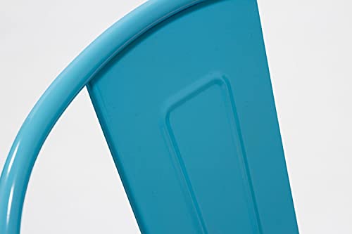 Duhome Sedia da Sala da Pranzo in Metallo Ferro