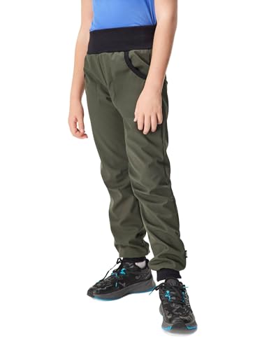 Unuo Softshellhose Street Khaki Kinder Regenhose