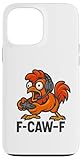Installazione facile Custodia per iPhone 13 Pro Max F-Caw-F Gamer - Divertente gioco di gallo di pollo