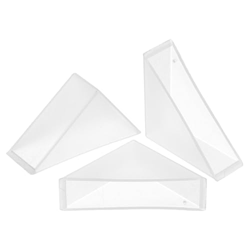 Image of uxcell 8Pcs Plastic Corner Protectors 12x50mm Right Angle Shape Glass Corner Guards Cushion for Corner Protection of Glass, Mirror, Tile, White
