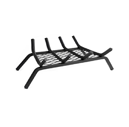 Pleasant Hearth Black Steel Fireplace Grate