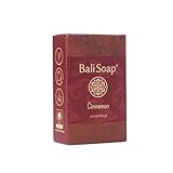 Bali Soap - Cinnamon Natural Soap Bar, Face or Body Soap Best for All Skin Types, For Women, Men & Teens, Pack of 3, 3.5 Oz each