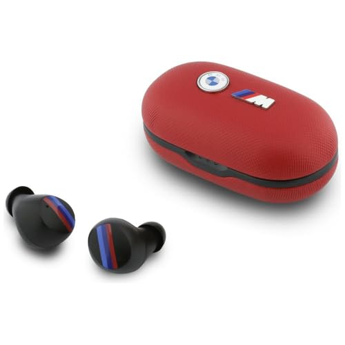 CG MOBILE BMW TWS M Metal Logo Bluetooth ENC Casque (Rouge)