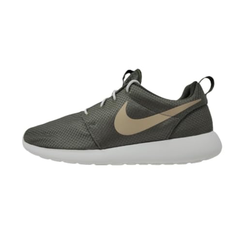 Nike Scarpe da corsa da uomo Rosherun, Cargo Khaki/Khaki-summit Bianco, 45.5 EU