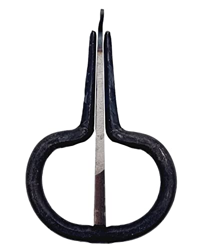 Sicilia Bedda - Original Sizilianischer Maultrommel - Sizilische Maultrommel - Handwerkliches Produkt aus Gusseisen (9 cm, schwarzes Gusseisen \Neuheit\)