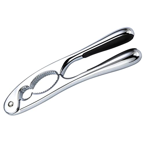 Unomor Nutcracker for Nuts Zinc Alloy Nutcracker Pliers and Ergonomic Design for Walnuts Pecans and Seafood