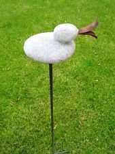 Zen Man Edelrost Adler Gartenfigur Aus Metall – L43cm, H195cm, Handarbeit Für Beet & Terrasse