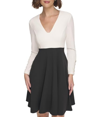 Image of Tommy Hilfiger Women's Scuba Crepe Structured Dress