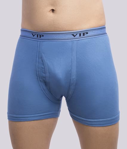 Image of VIP ULTIMAICD Color Men's 100% Cotton Interlock Fabric Trunk with Outer Elastic Waistband Combo Set