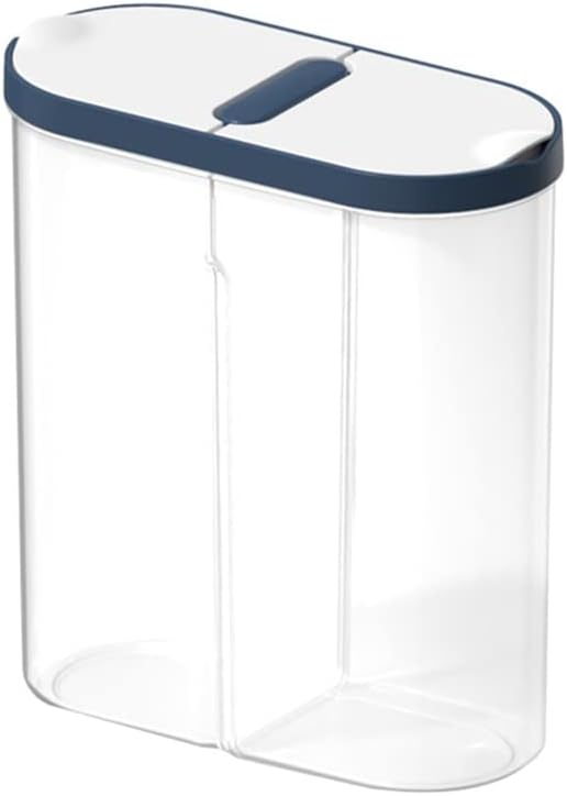 Plastic Storage Container Pasta Rice Dispenser Cereals Organizer Boxes Cabinet Fridge Jars Home Kitchen