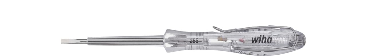 Wiha Voltage Tester Screwdriver Slotted Vde Electricians 120 250V Ac 3.0mm 34745 from B&Q