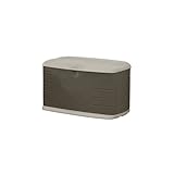 Rubbermaid FG5F2100OLVSS Medium Deck Box With Seat