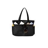 LOTEZAVA Cordtasche Damen Einkaufstasche Große Tote Bag Umhängetasche mit Reißverschluss Mehrere Taschen Handtasche zum Einkaufen, Arbeiten, Büro, Schule, Reisen und für den täglichen Gebrauch