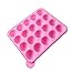 LHKJ 20 Cakepops Può Essere Usato per Fare Focaccine di Biscotti Lecca-Lecca,Cake Pop Stampo Silicone (rosa)