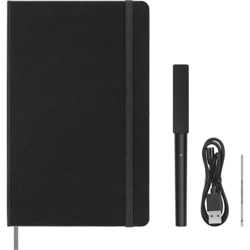 Qomcsrl Kit de Escritura Inteligente con Batería Mejorada - Lápiz Inteligente para Tomar Notas Digitales. Funciona con la Aplicación Notas. Solo Inteligente.