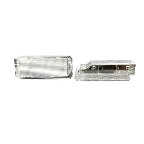 Éclairage plaque LED Peugeot 206 307 308 207 contre coffre sombre et usé