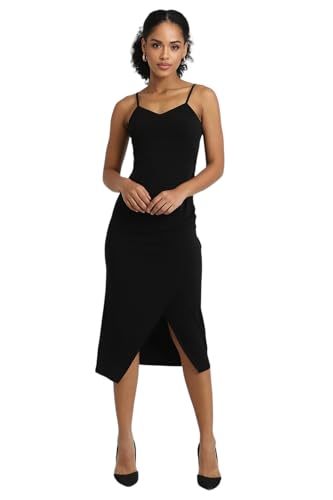 FOREVER 21 Women Solid Bodycon Knee Length Dress Price History