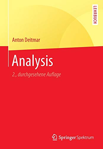 Analysis (Springer-Lehrbuch) Analysis (Springer-Lehrbuch)