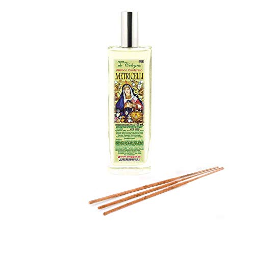 PACK AGUA DE COLONIA METRICELLI 100ML + 3 VARILLAS DE INCIENSO...