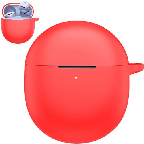 �y�M�t�e�B���O�zMiimall �Ή� Google Pixel Buds 2a �p �J���r�i�t�� �ی�P�[�X ���b�h �V���R�� �h�� �h�o �v���[���g �M�t�g