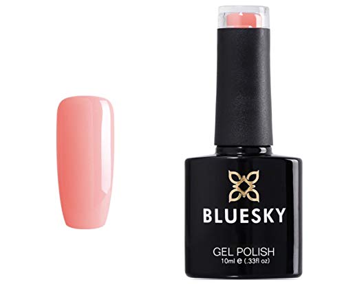 Blue Sky 80623 Rose Pursuit souple Peach Rose Vernis à ongles gel UV LED Soak Off 10 ml Plus 2 Homebeautyforyou Brillance Lingettes