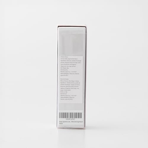 Asayu Japan Bâtons d'Encens à Faible fumée, Mélange de Fleurs de Cerisier et de Bois d'Agar, 20 g pour la Méditation, la Relaxation ou Le Yoga - Qualité Japonaise, idéal Petit Appartement – vue 6