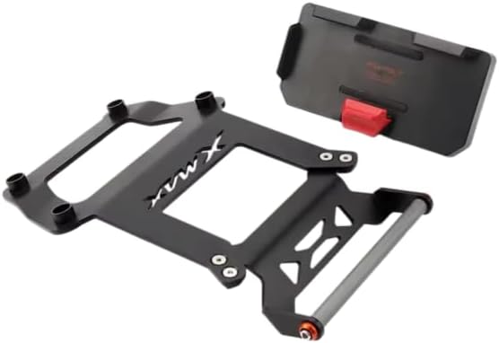 for Yamaha X-MAX 300 Xmax 300 XMAX300 2023 Motorcycle Phone Navigation Plate Bracket GPS Mounting Stand 12/22mm Support Stick (12MM)