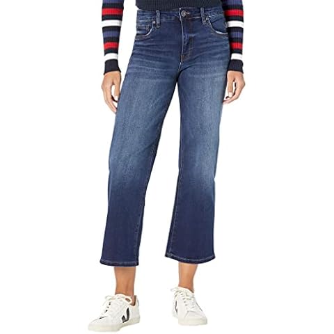 KUT from the Kloth Charlotte High-Rise Fab AB Culottes in Resolved Resolved 10 Cover