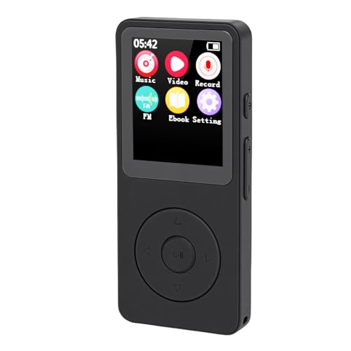 SUONO HiFi: questo lettore MP3 è dotato di un chip personalizzato con potenti capacità di decodifica, che supporta formati tradizionali come MP3, WMA e AAC, nonché formati lossless come WAV, FLAC e APE, offre una qualità del suono coinvolgente.