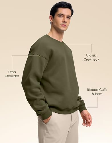 Soothfeel Men’s Fleece Crewneck Sweatshirt - image 5