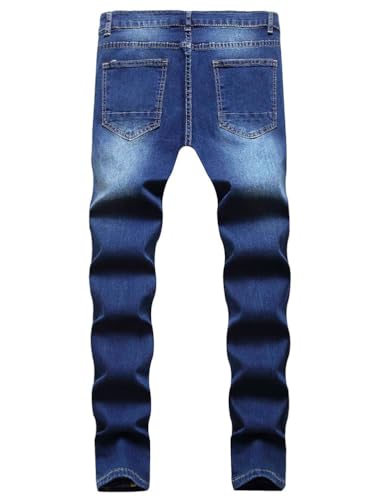 Kinghua Ripped Jeans Pants for Men Summer Slim Pantalones De Hombre Casual Skinny Distressed Denim Pants with Pockets4