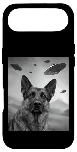 German Shepherd UFO Funny Dog Lover Owner �X�}�z�P�[�X iPhone Air �p