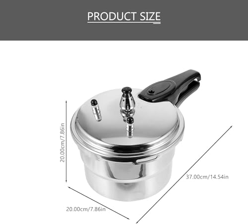 Olla a presión de aluminio 0.1 L miniatura 5