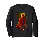 Billie Joe Armstrong Green Day Warning Live By Andy Willsher Long Sleeve T-Shirt
