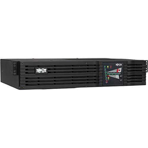 Tripp Lite 2200VA Smart Online UPS, 1600W Double-Conversion, 2U Rackmount, Extended Run & Network Card Options, USB, DB9 (SU2200RTXL2UA)