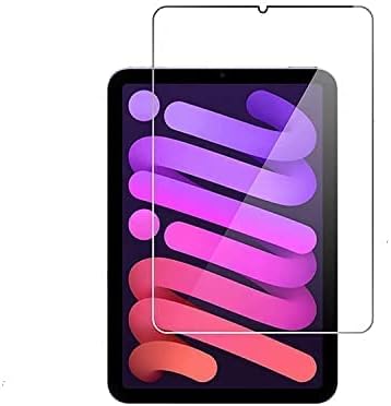 High-Definition Tempered Glass Screen Protector Compatible with iPad Mini 6 & 7 8.3” – Ultra Clear, Scratch Resistant, Easy Install, Anti-Scratch Protection – Clear