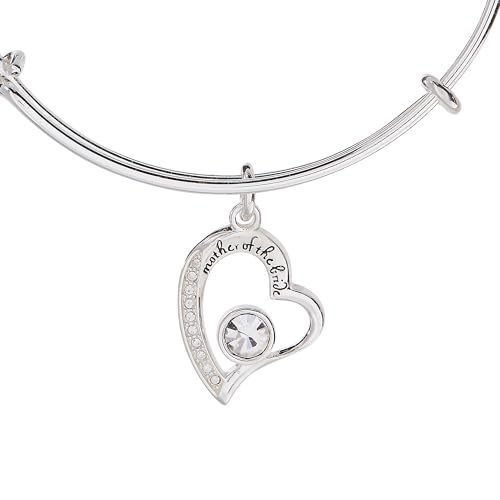 Image of Alex and Ani Mother of the Bride Heart Bangle