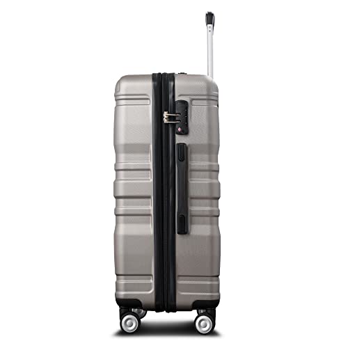 3pcs ABS Hardshell Expandable Luggage Sets with TSA Lock - Lightweight Suitcase Sets Spinner Wheels Clearance Hardside Luggage3