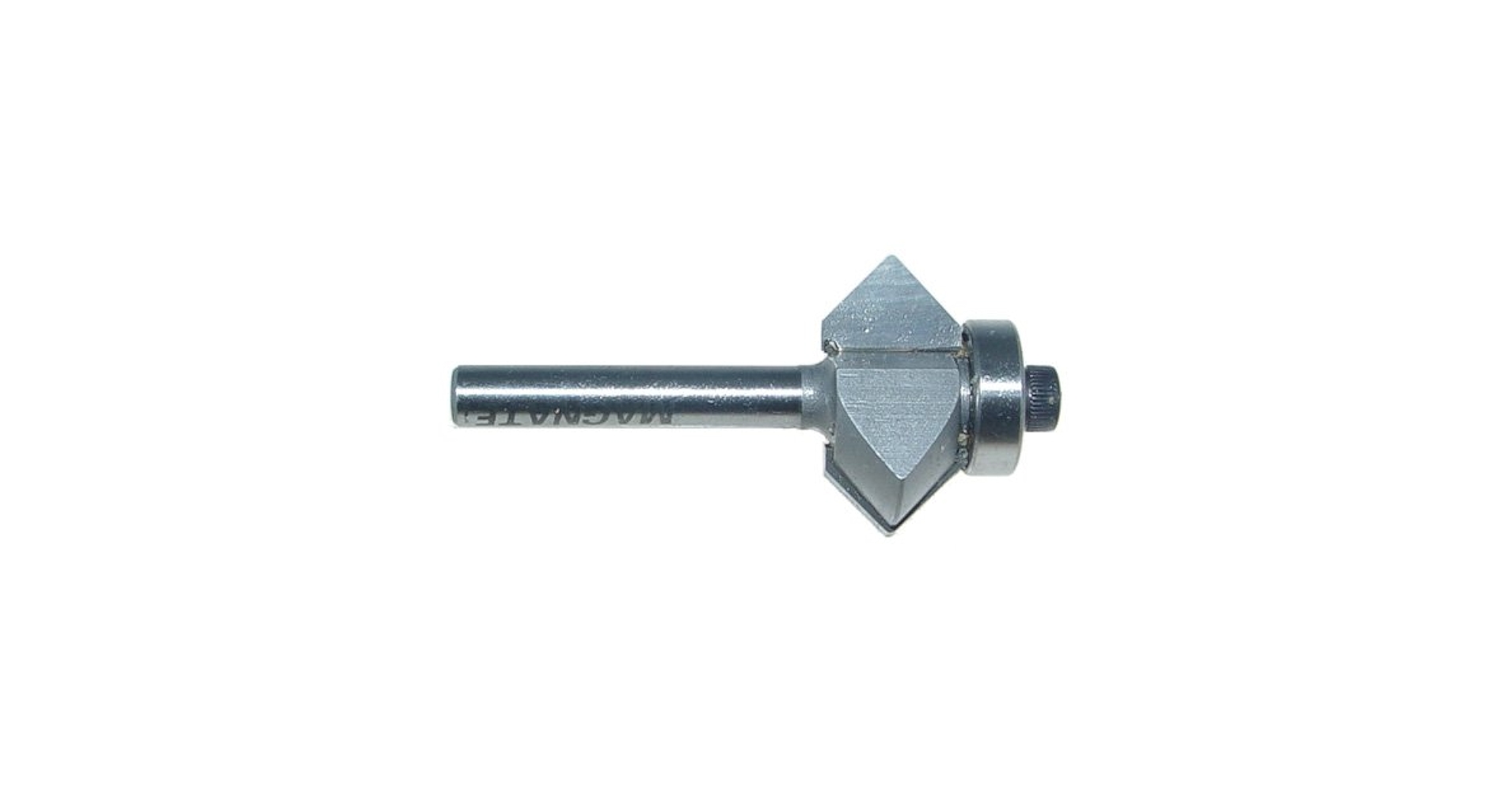 Magnate 773 Side V-Grooving Router Bit - 90 Degree, 1/2