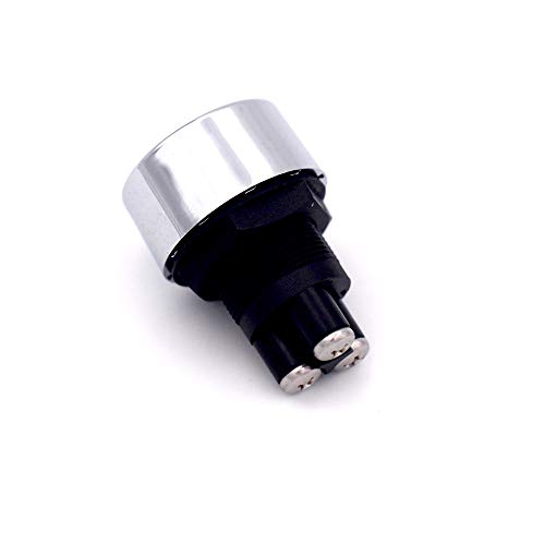 Push Start Ignition Switch - Joyho Off-(On) Momentary Engine Start Button Switch, Fit For 12V-24V Vehicles, Blue Led Light #TOP2