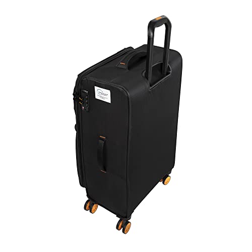 It Luggage Lykke 32" Softside Checked 8 Wheel Spinner, Black #TOP6