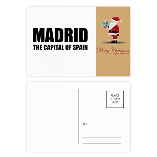 Cartes postales de Père Noël Madrid lot de 20 pour ne jamais manquer de vœux
