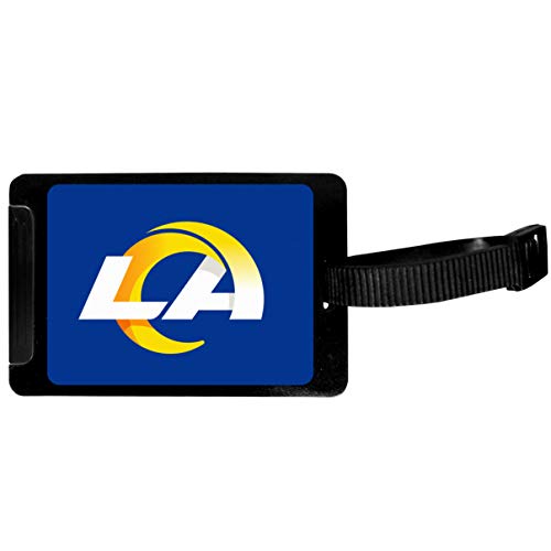 Siskiyou Sports Nfl Los Angeles Rams Luggage Tag , Black, 3.25" #TOP14