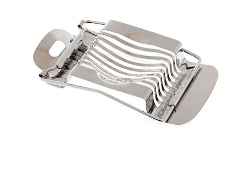Taglia Uova in Acciaio Inox, Affettatrice per Uova Professionale, Tensione Individuale e Stabile per Kiwi, Fragole, Cibi Morbidi