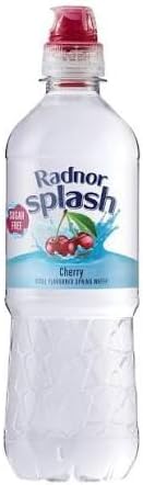 Radnor Still Cherry Flavoured Drink 500ml x 24 Bottles | Refreshing Fruit Flavoured Water | Low Calorie Soft Drink | School, Office & Catering Multipack