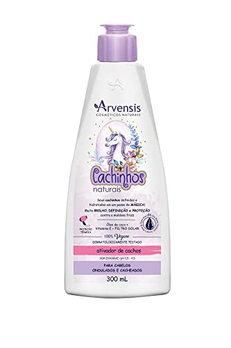 Ativador de Cachos Arvensis Cachinhos Naturais Cabelos Ondulados e Cacheados - 300ml